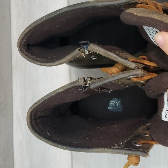 Sperry Womens Saltwater Duck Rubber Waterproof Boots shoes sz 8.6M - Picture 6 of 13